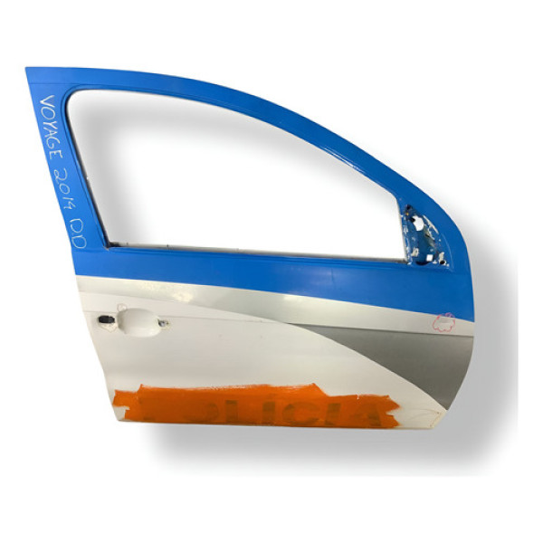 Porta Dianteira Direita Volkswagen Voyage C/detalhe 2014 - Dianteira - Direita - Branco