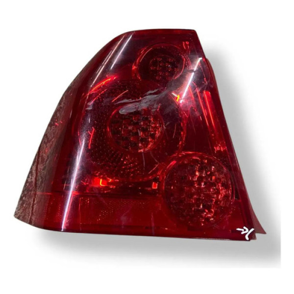 Lanterna Esquerda  Peugeot 307 2010 Detalhe  0026051102 Direito/passageiro Vermelho