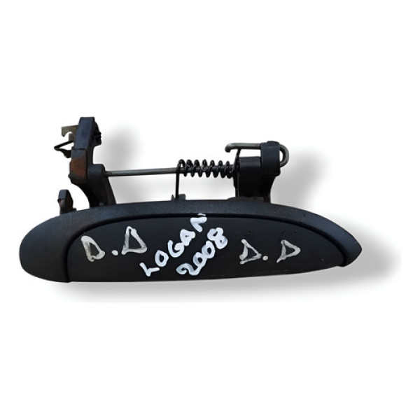 Maçaneta Externa Dianteira Direita Logan 2008 7700433076  - Cinza - Dianteira