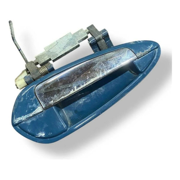 Maçaneta Externa Traseira Direita Fiat Linea 2011 7354298 Azul Traseira