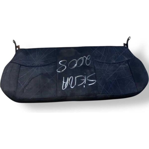Assento Banco Traseiro C/detalhe Fiat Siena 2007 2008 2009 Preto