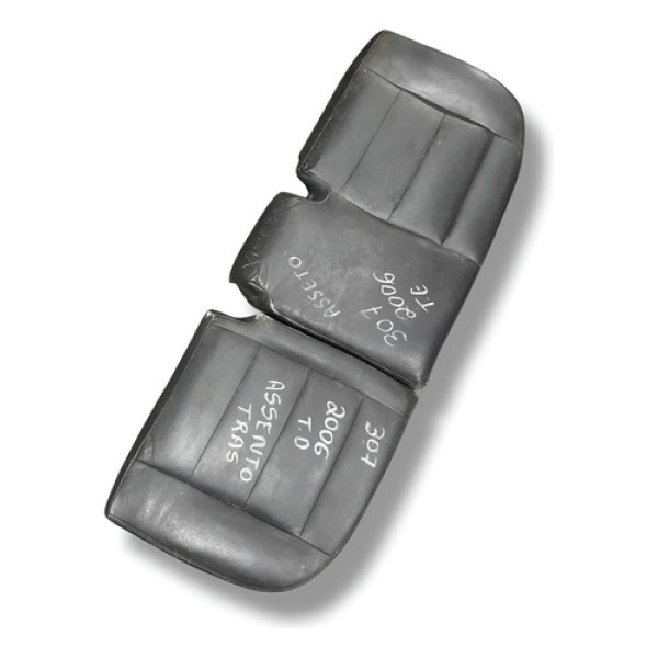 Assento Banco Traseiro Peugeot 307 Sw 2.0 2006 2007 2009 Prateado