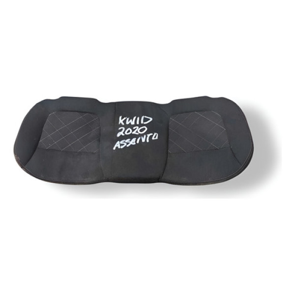 Assento Banco Traseiro Renault Kwid 2019 2020 2021 2022 Preto