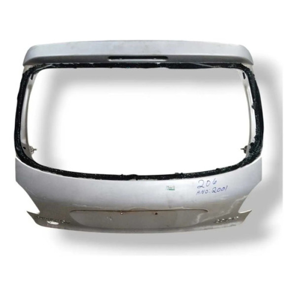 Tampa Traseira Porta Malas Peugeot 206 - 2000 2001 2002 2003 Branco