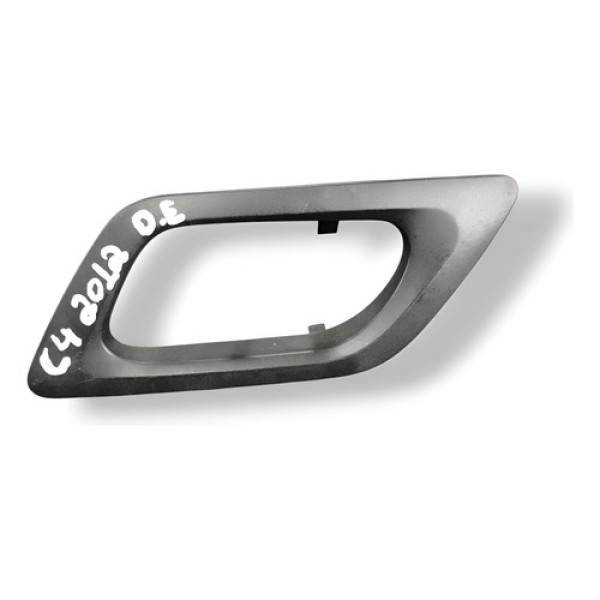 Moldura Maçaneta Interna Diant Esquerda C4 2012 9657086077 Preto Dianteira