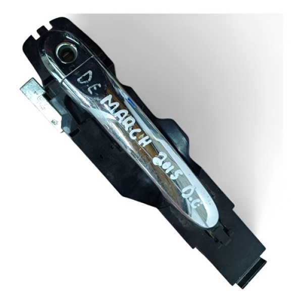 Maçaneta Externa Dianteira Esquerda Nissan March 2015 Sh1hb