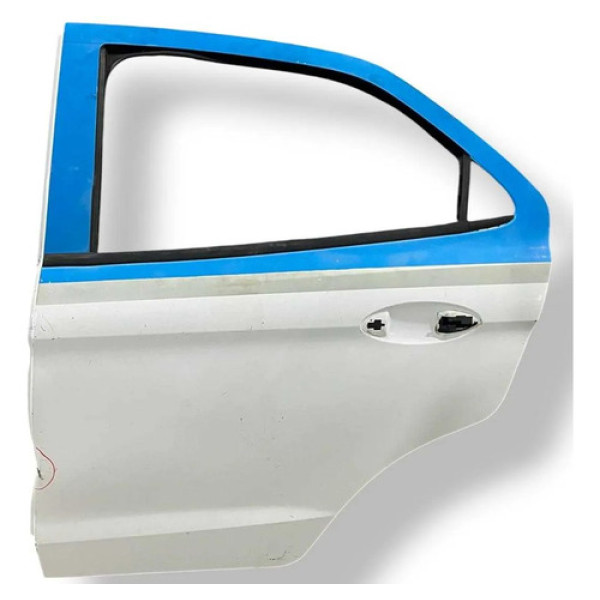 Porta Traseira Esquerda Ford Ka 2015 A 2021 Com Detalhe Traseira Esquerda Branco