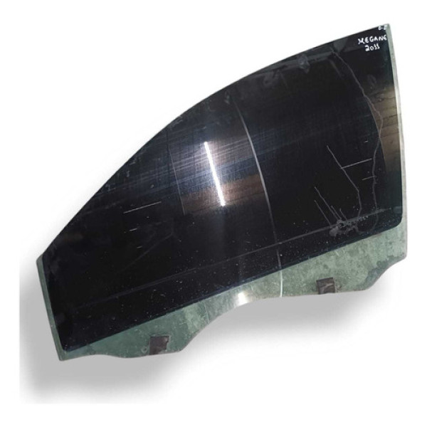 Vidro Da Porta Dianteira Esquerdo Renault  Megane 2.0 2010