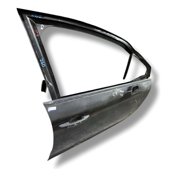 Porta Dianteira Direita Citroen C4 2007/2008/2009/2010/2011 Preto Direita Dianteira