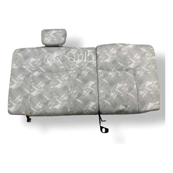 Encosto Banco Traseiro Chery Qq 2014  2015 2016 2017 2018 - Cinza