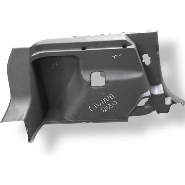 Acabamento Porta Malas Esq Nissan Livina 2010 84951az60a