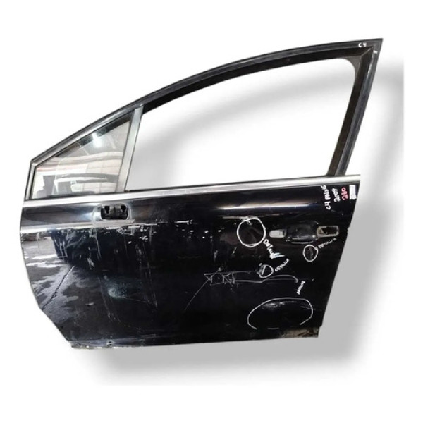 Porta Dianteira Esquerda Citroen C4 Pallas 2008 Detalhes Dianteira Esquerda Preto
