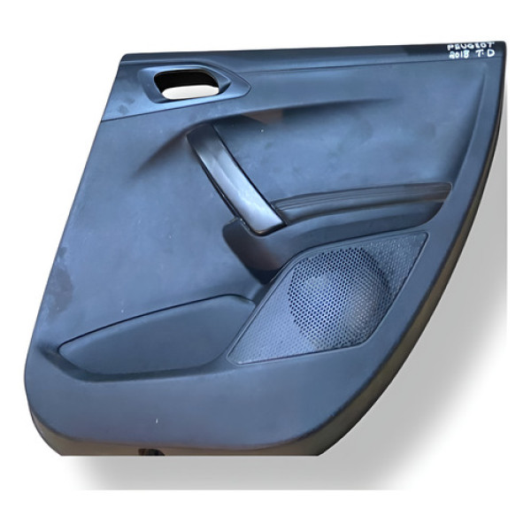 Forro Porta Traseiro Direito Peugeot 208 2016 9801305077