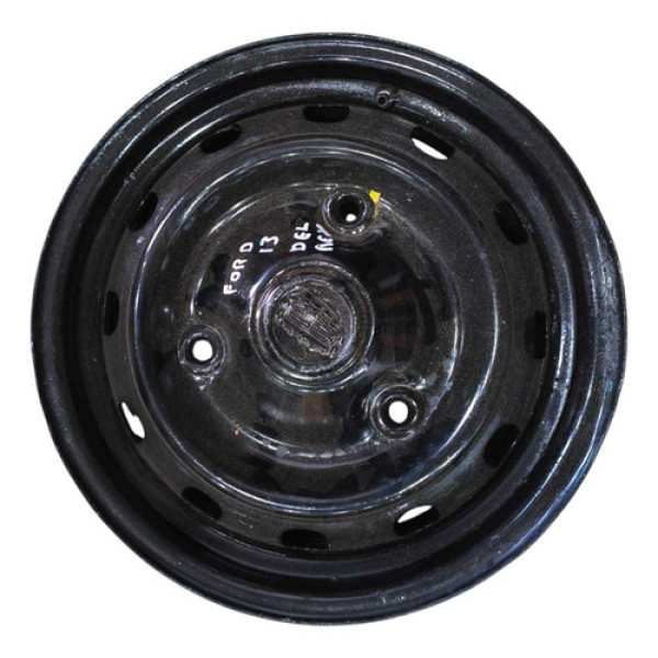 Roda De Ferro Aro 13 Ford Del Rey  Corcel Ii Preto