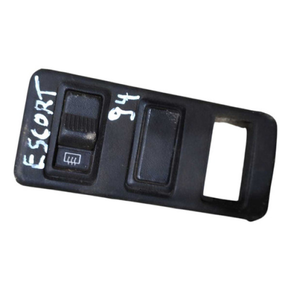 Moldura Botão Luz E Desembaçador Ford Escort 94 86au10b838a