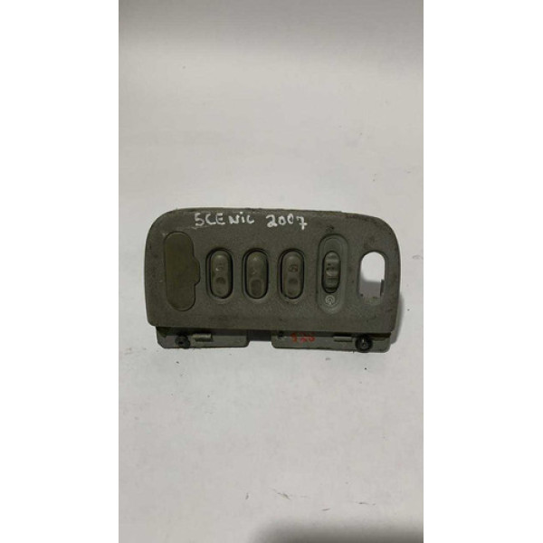 Botão Interruptor Farol Trava Renault Scenic 2007 7700432429