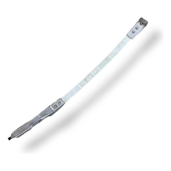 Canaleta Guia Vidro Traseiro Esquerdo Nissan Livina 2009 - Prateado