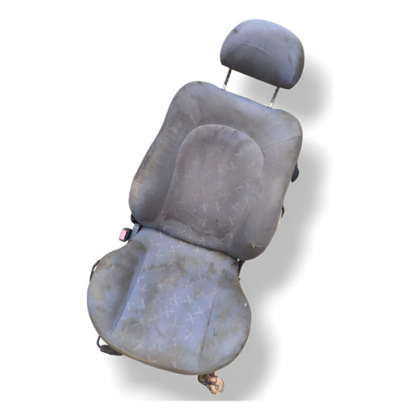 Banco Dianteiro Esquerdo Ford Fiesta 1998 Detalhes 2 Portas - Cinza