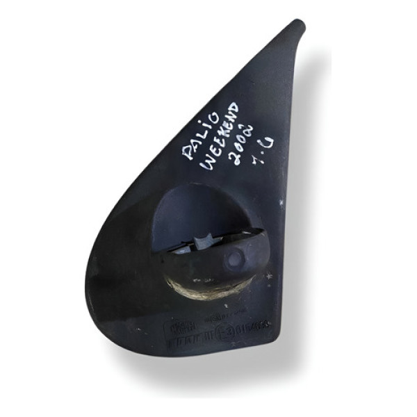 Acabamento Retrovisor Direito Weekend 1.6 2001 01704447500 Preto