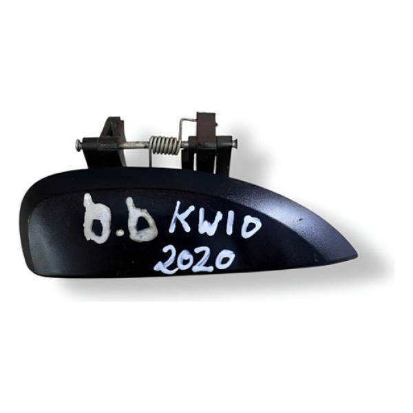 Maçaneta Externa Dianteira Direita Renault  Kwid 1.0 2020 Preto