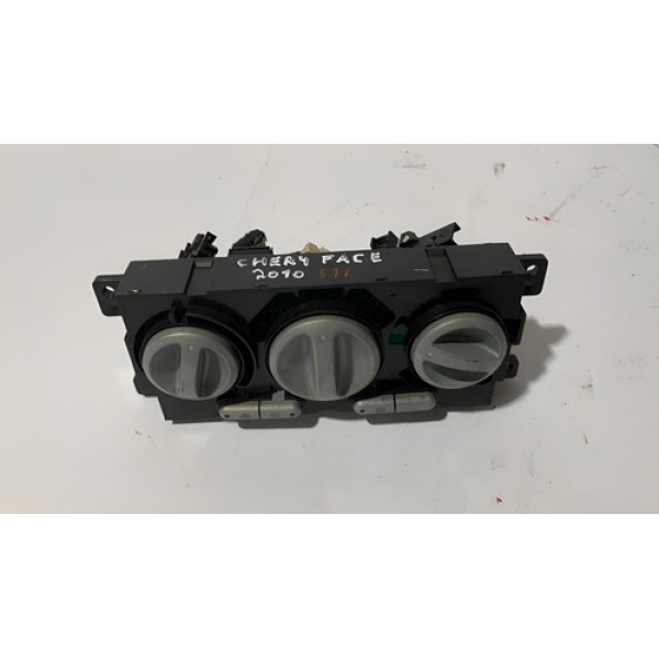 Botão De Comando Do Ar Condicionado Chery Face 2010 Preto