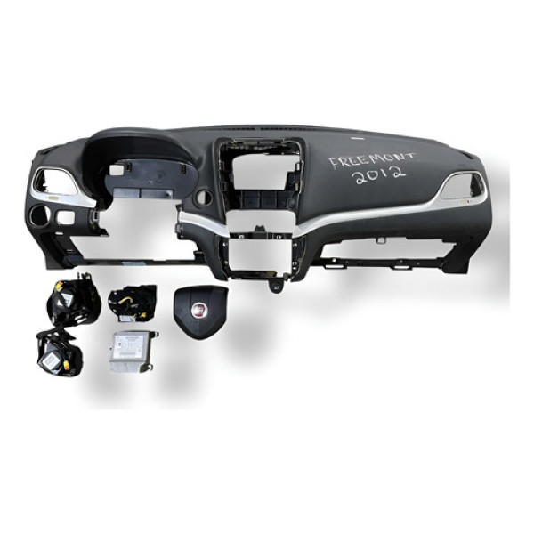 Kit Airbag Fiat Freemont 2009/2010/2011/2012/2013/2014/2015 Preto