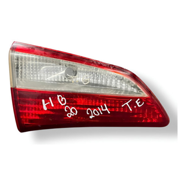 Lanterna Tampa Traseira Lado Esquerdo Hb20 2014 924031s000 - Esquerdo/motorista - Vermelho