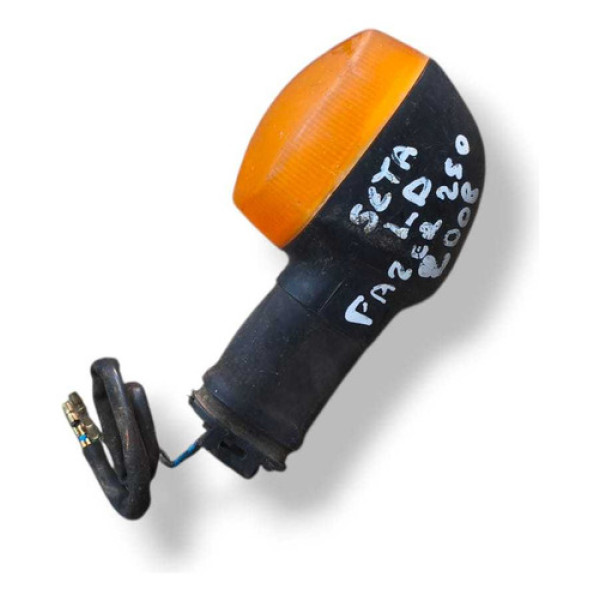 Pisca Alerta Seta Lado Direito Yamaha Fazer 250 2008 A 2010 Preto
