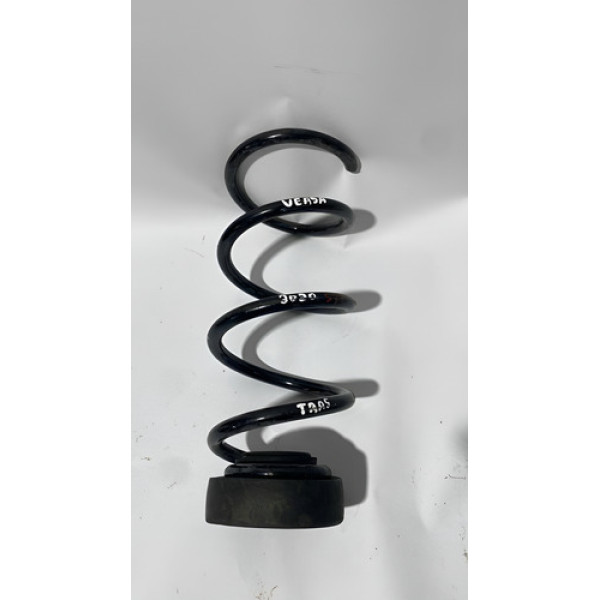 Mola Amortecedor Traseira Nissan Versa 1.6 S 2018 2019 2020