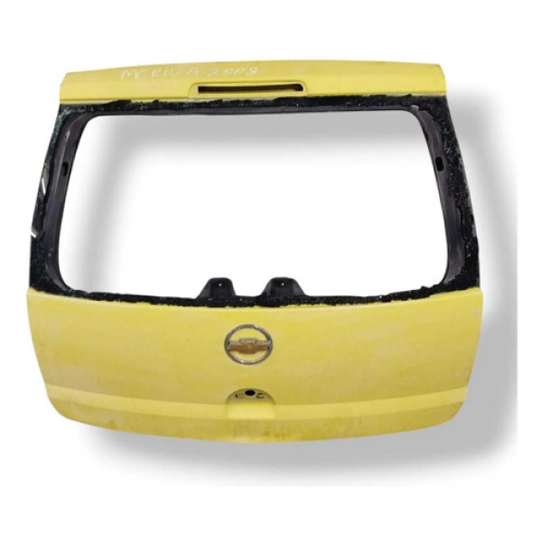 Tampa Traseira Porta Malas Chevrolet Meriva 2007 2008 2009 Amarelo