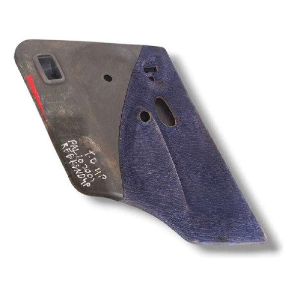 Forro Porta Traseiro Direito Fiat Palio Weekend 2002 4p Azul-escuro