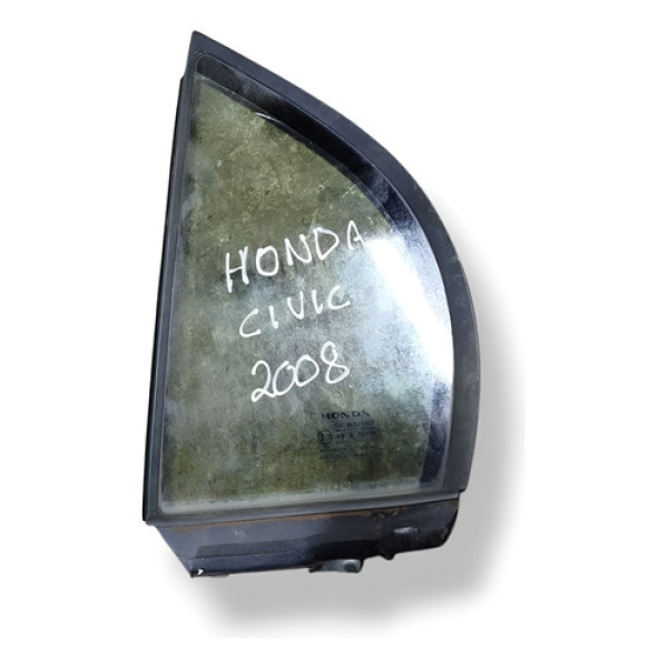 Vidro Fixo Porta Traseira Esquerda Honda Civic 2008 73460s01