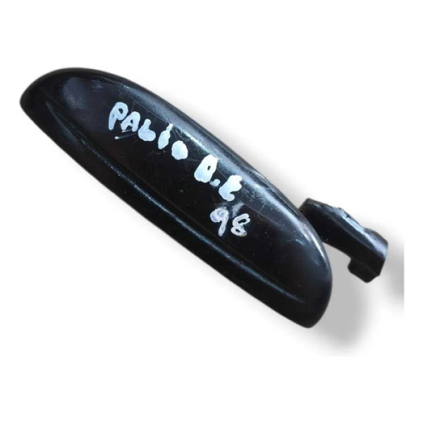 Maçaneta Externa Dianteira Esquerda Fiat Palio 1996 1997 Preto Dianteira