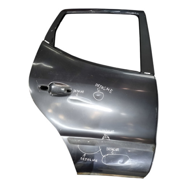 Porta Traseira Direita Mercedes-benz A160 2000 (com Detalhe) - Traseira - Direita - Cinza