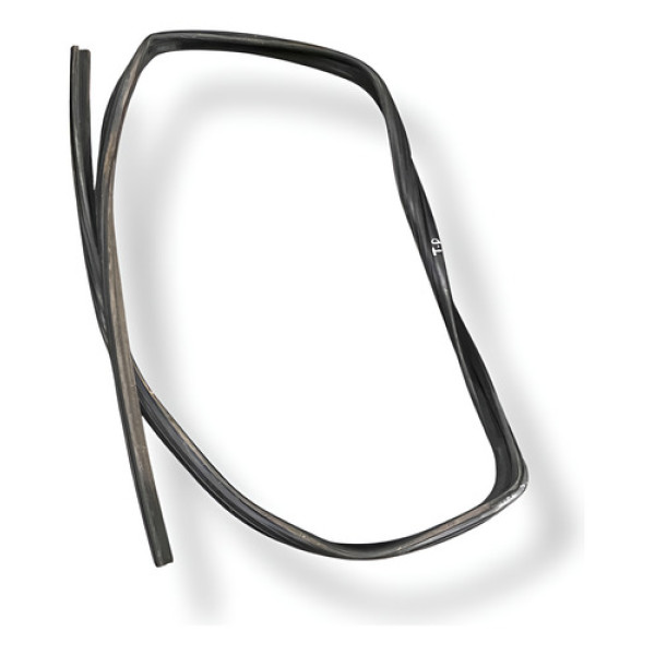 Borracha Canaleta Traseira Direita Chevrolet Meriva 2006 Preto