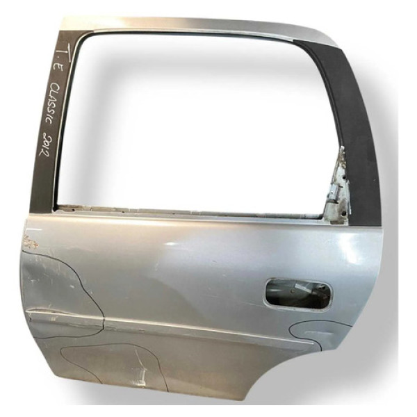 Porta Traseira Esquerda Chevrolet Classic 1.0 2012 Detalhe Traseira Esquerda Prateado