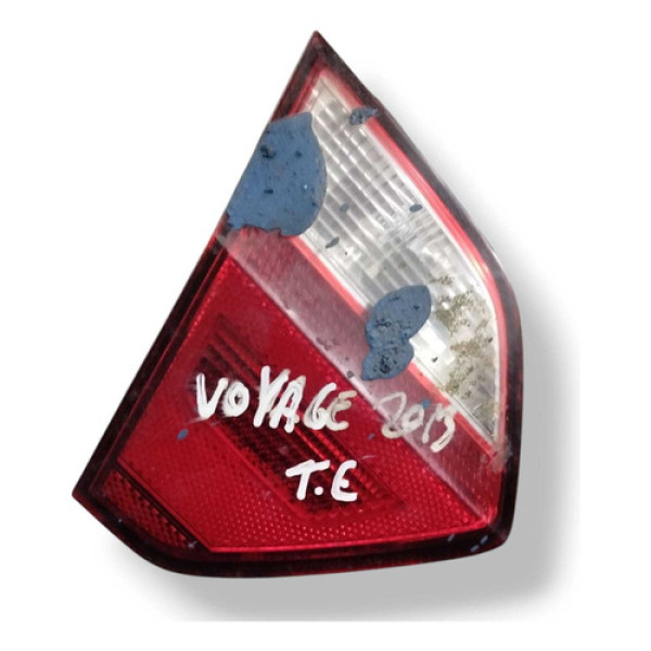 Lanterna Tampa Traseira Esquerda Voyage 2013 2014 5u5945093f Esquerdo/motorista Vermelho