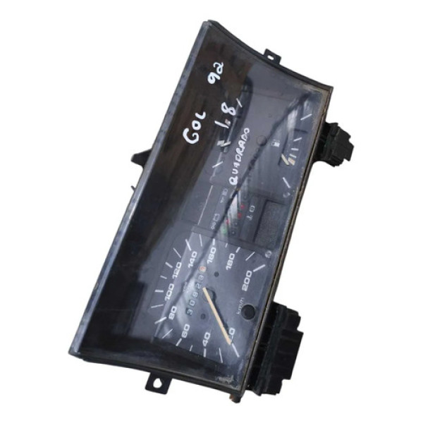 Painel Instrumentos Volkswagen Gol Quadrado G2 1.8 1992/1993 Preto