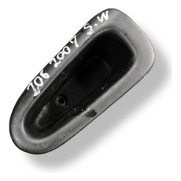 Puxador Porta Traseira Esquerda 206 Sw 2007 2008 9631696877 Preto
