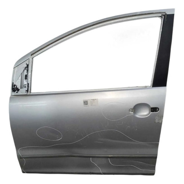 Porta Dianteira Esquerda 4p Volkswagen Fox 2011 2012 Detalhe Dianteira Esquerda Prateado