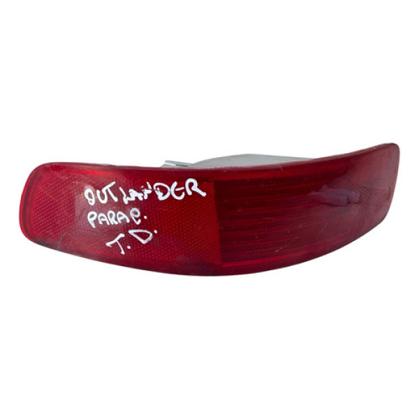 Lanterna Neblina Refletor Parachoque Tras Direito Outlander Direito/passageiro Vermelho