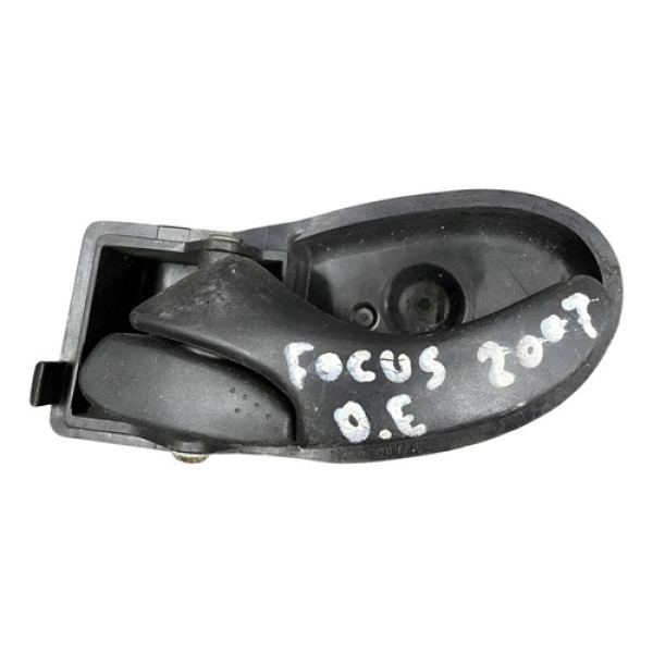 Maçaneta Interna Dianteira Esquerda  Ford Focus 2006/2007 Preto Dianteira