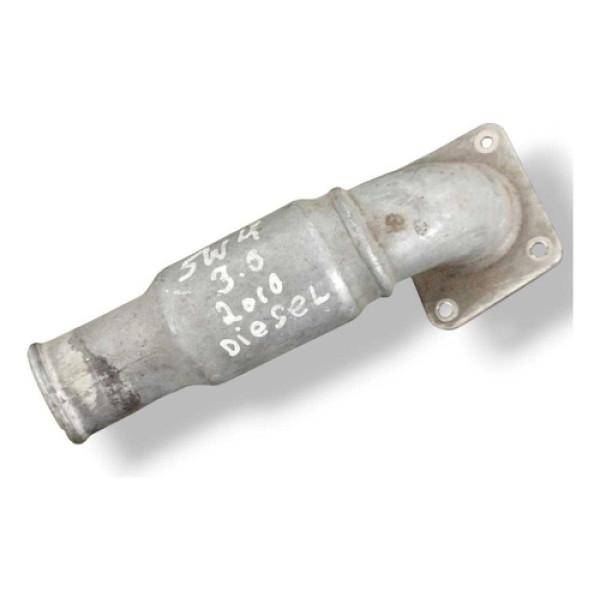 Cano Tubo Intercooler Toyota Hilux Sw4 3.0 2009 2010 2011 Prateado