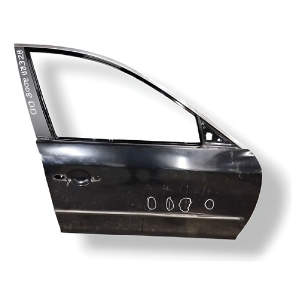 Porta Dianteira Direita  Hyundai Azera 2008 2009 Detalhe Preto Direita Dianteira