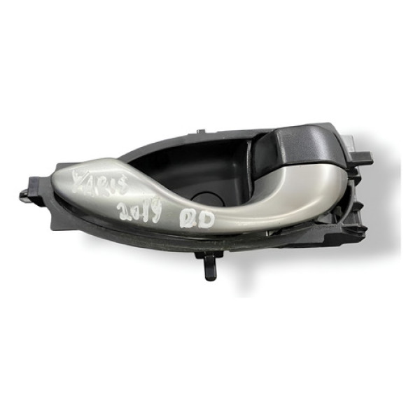 Maçaneta Interna Dianteira Direita Renault Sandero 2021 2022 - Cinza - Dianteira