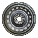 Roda Ferro  Aro 15 Chevrolet  Onix  Prisma  Corsa  Celta Preto
