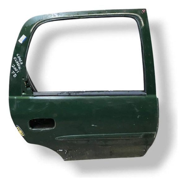 Porta Traseira Direita Chevrolet Corsa 2000 2001 2002 2003 Traseira Direito Verde