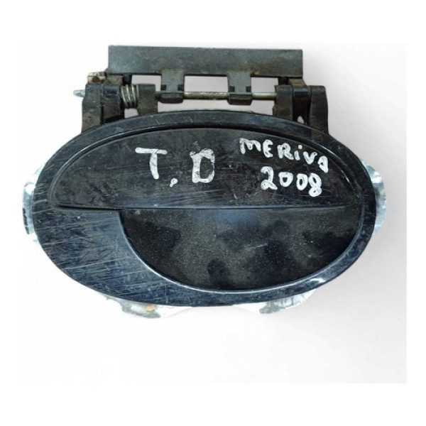 Maçaneta Externa Traseira Direita Gm Meriva 2004 A 2006 2008 Natural