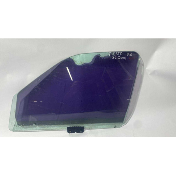 Vidro Porta Dianteiro Esquerdo Ford Fiesta Gl 2001