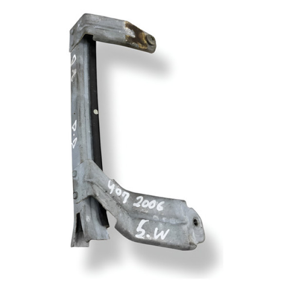 Guia Canaleta Vidro Porta Dianteira Direita 407 Sw 2006 2007 - Preto